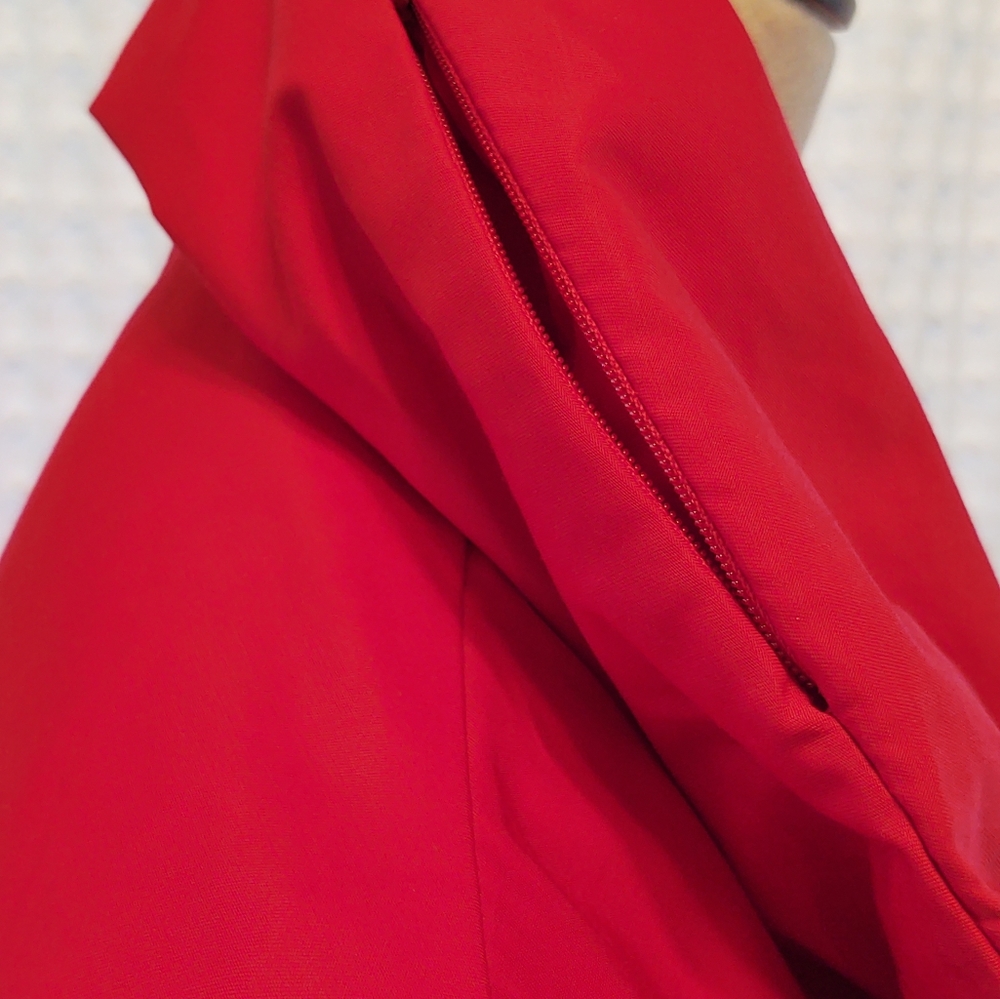 Jones New York XL Red Trench Coat - Picture 6 of 8